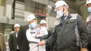 Rosatom head visits construction site of second unit of Belarusian nuclear power plant